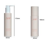 Flacon pulvérisateur PET 100ml/120ml/150ml pour crème visage, lotions de soin, shampoing et sérum