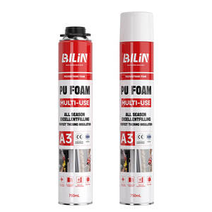 <span class=keywords><strong>Mousse</strong></span> polyuréthane en gros OEM pour le remplissage des cadres de fenêtres et de portes, pour le travail du <span class=keywords><strong>bois</strong></span>, l'emballage et la construction, mastic PU, 12 canettes - Product Image 2