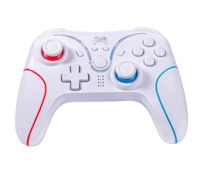 Control Inalámbrico BT para Juegos de Switch con Doble Motor de Vibración, Correa Programable con Luces LED para Switch2