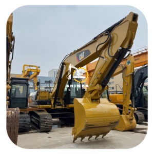 Excavadora Usada Cat329D2L de Japón a Bajo Precio, Máquina para Movimiento de Tierras de 29 Toneladas, Excavadora de Segunda Mano Cat 329D2L en Venta, Color Amarillo - Product Image 1