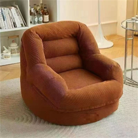Chaise Moderne en Tissu pour Enfants avec Dossier Inclinable, Antidérapante, Confort Doux, Facile d'Entretien pour Repas et Changement de Chaussures des Tout-Petits