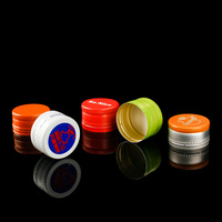 Bouchon à vis en aluminium personnalisé de 28 mm anti-vol/anti-effraction avec logo personnalisé pour bouteilles - Bouchon à vin