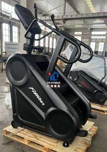 व्यावसायिक जिम के लिए फिटनेस YG-C011S वाणिज्यिक टच स्क्रीन सीढ़ी मास्टर पर्वतारोही स्टेपर इलेक्ट्रिक फिटनेस उपकरण - Product Image 5