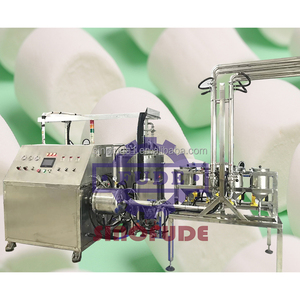 fabrik direktverkauf süßigkeiten verschiedene form automatische zuckerwatte marshmallow einlageproduktionslinie - Product Image 3