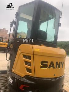 Sany SY35 Mini Digger Cummins Engine Heures de travail faibles Fabriqué en Chine 35 Excavatrice sur chenilles Vente à bas prix Composants de base inclus - Product Image 3