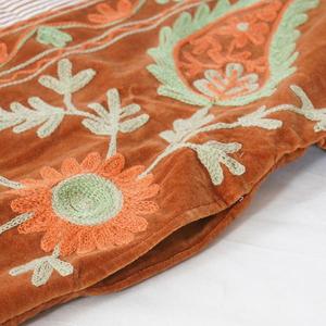 <b>Women</b> Velvet Suzani Embroidered Jacket Handmade Boho Ethnic Floral Vintage Short <b>Coat</b> Luxury Festival Wear Custom Wholesale - Product Image 3