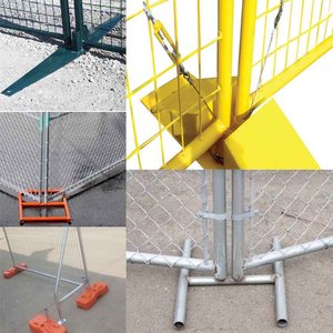 Tấm chắn tạm thời ngoài trời tiêu chuẩn Úc, kích thước 6 feet x 10 feet, có thể tháo rời, dùng cho công trường xây dựng - Product Image 5