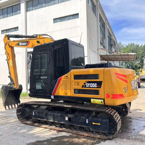 เครื่องขุด Sy135c ใช้ขุด SY135C 13ตันเครื่องจักรขุดแบบดั้งเดิม - Product Image 1