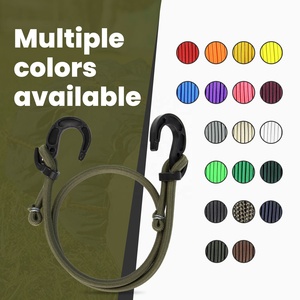 Cordon <span class=keywords><strong>élastique</strong></span> réglable robuste avec crochets de verrouillage en plastique <span class=keywords><strong>pour</strong></span> la sécurité, le camping en plein air - Product Image 5