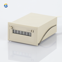 Compteur d'impulsions électromagnétiques CSK6-NKW 6 chiffres 12-240V AC/DC à montage sur panneau pour machines industrielles