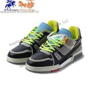 Chaussures de sport de haute qualité pour le basketball, le skateboard et les loisirs - Cuir souple et maille respirante pour la marche et la course à pied - Product Image 4