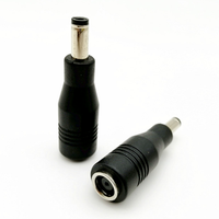 Connecteur DC 7.4*5.0mm Femelle vers 5.5*2.5mm Mâle, Adaptateur de Chargeur DC, Connecteur Droit 7.4*5.0 à 5.5*2.5