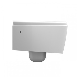 Scarabeo Moai moderno serbatoio a muro in ceramica WC con doppio filo unpezzo UF mobili da bagno - Product Image 3