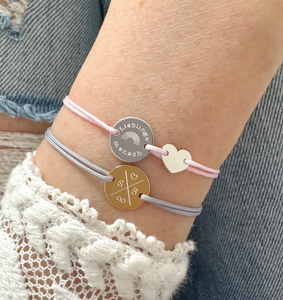 Inspire Jewelry pulsera grabada nombre del Corazón personalizado familia amistad pulsera regalo novia madrina cuerda diseño - Product Image 2