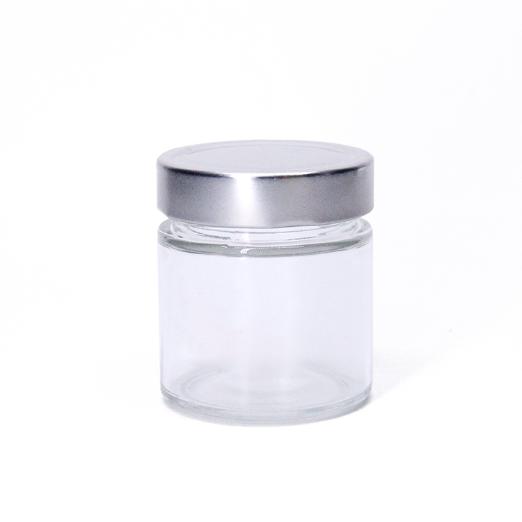 100ml / 150ml / 200ml / 300ml 400ml / 500ml Small Round Glass Jam Jars Glass with Lid Storage Pickles Jar for Food