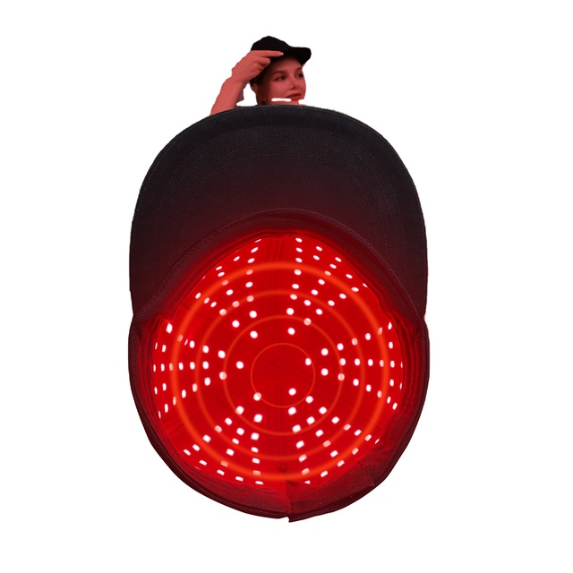 IDEARED 660nm 850nm Wearable Led Light Products Hat Red Light Cap Hat Device 660Nm 850Nm Led Red Light Therapy Hat