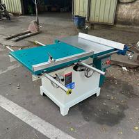Scie à panneaux circulaire MJ113Tb avec table coulissante et rails de glissement doubles