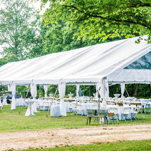 Chapiteau blanc transparent grandes tentes claires pour l'événement de fête avec la tente de mariage d'auvent lourd d'événement extérieur de plancher - Product Image 5