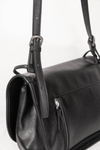 Sacs à bandoulière Hobo vintage en cuir véritable tanné végétal pour femme, grande capacité, avec fermeture éclair, collection 2026 - Product Image 6