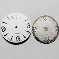 Cocok untuk Dial Digital Gerakan 9015 Tanpa Kalender, Diameter 36mm, Permukaan Skala Besar, Suku Cadang Jam Tangan Mewah Pria