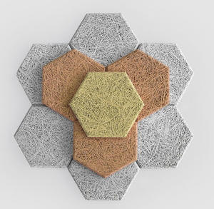 Painéis de Lã de Madeira Ecológicos Painéis Acústicos de Fibra de Madeira Isolamento Acústico <span class=keywords><strong>Lowes</strong></span> - Product Image 1