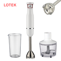 Mixeur plongeant portable 700W à commande par bouton-poussoir, boîtier en plastique, étanche, faible bruit, pour smoothies domestiques