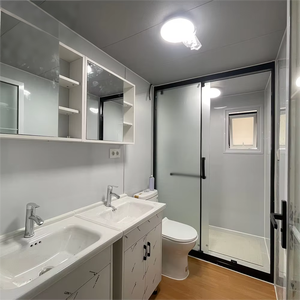 Maison modulaire préfabriquée économique en conteneur de 20 pieds, 2 chambres, avec énergie solaire pour zones isolées - Product Image 5