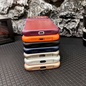 Deep cherry lens Conversion Magnetic Mobile phone case for iPhone 18 17 16 15 pro max soft touch frosted Air Cushion back cover - Product Image 6