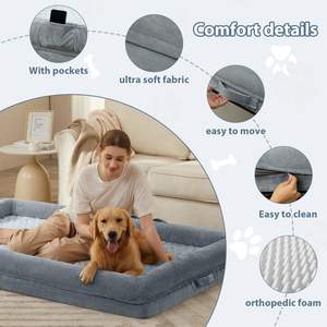 Mascota Gato Perro <span class=keywords><strong>Cama</strong></span> Humana Muebles Cojín para dormir Acogedor Super Suave Perro <span class=keywords><strong>Cama</strong></span> Para Perros Humanos <span class=keywords><strong>Nido</strong></span> Tamaño humano <span class=keywords><strong>Cama</strong></span> para perros - Product Image 6
