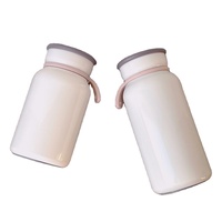 일본식 400ml 진공 플라스크 및 보온병 이중 스테인레스 스틸 물병 진공 절연 우유 컵 사용자 정의 어린이 머그