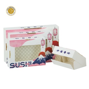Factory Direct Sale Paper Sushi To Go Box Biodegradable Takeaway Box