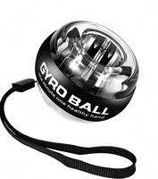 Gyroscope de poignet durable et sûr avec lumières, entraîneur de poignet et d'avant-bras, soulagement carpal, fitness gyroscopique