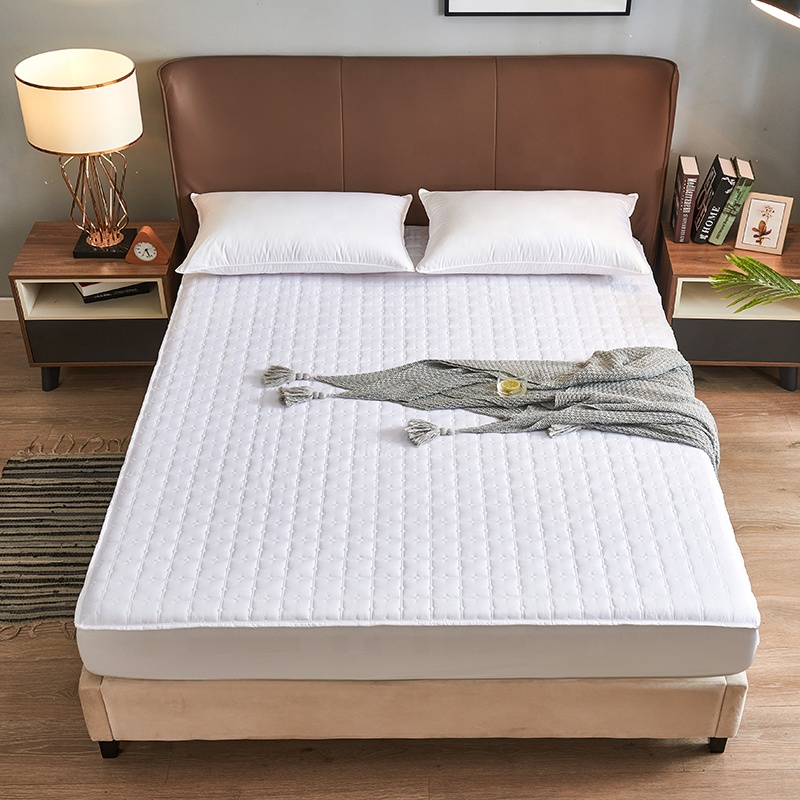 Королевский размер, водонепроницаемое постельное белье, протектор, стеганая простыня, водонепроницаемый наматрасник на молнии