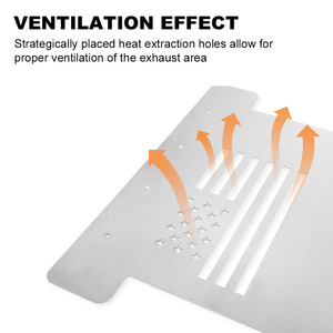 Plaque de protection catalytique en alliage d'aluminium pour Prius 2016-2021 - Product Image 3