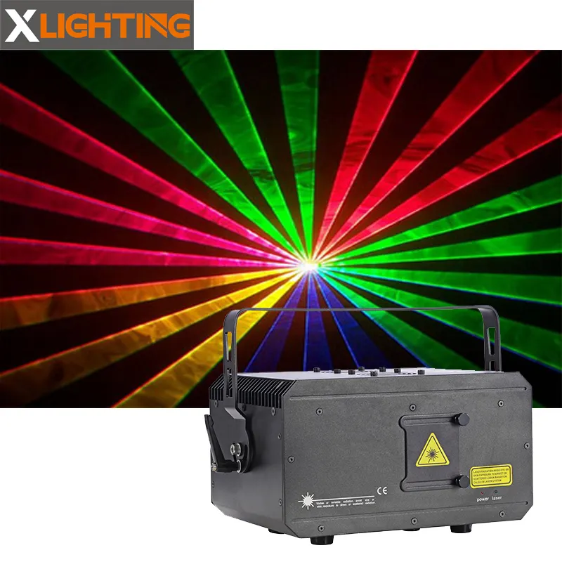 Professional stage laser rgb 40k laser traffic light red blue leds laser grid projector