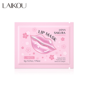 Masque Lèvres Hydratant Laikou JAPAN Sakura Hydrogel Repulpant au Collagène Cristallin 6g - Product Image 1