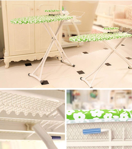 Planche à repasser portable pliable en maille d'acier épaisse, planche à repasser de haute qualité pour les vêtements extra longs - Product Image 3