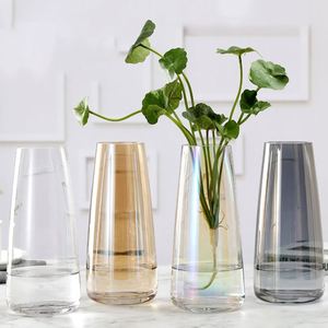 Vaso in Vetro Trasparente Nordic Aurora <span class=keywords><strong>Magic</strong></span> Color Advanced Sense a Sette Colori per Composizioni Floreali da Tavolo Semplice - Product Image 2
