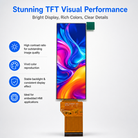 Module d'affichage TFT à bande longue de 3,69 pouces, écran LCD TFT haute résolution à grand angle de vision pour appareil portable industriel intelligent