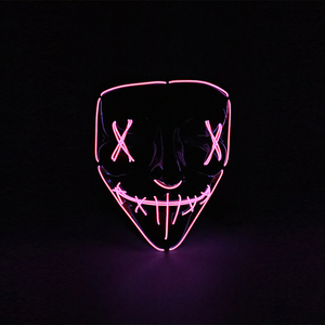 Échantillon gratuit Faible MOQ Effrayant Halloween Cosplay LED allument Masque <span class=keywords><strong>la</strong></span> <span class=keywords><strong>Purge</strong></span> Masque pour <span class=keywords><strong>la</strong></span> Fête du Festival - Product Image 3