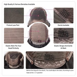 Perruque frontale en dentelle HD 13x6 bouclée naturelle birmane, cuticules alignées, perruque en dentelle HD 13x4, pré-épilée, sans colle, <span class=keywords><strong>cheveux</strong></span> humains, fournisseur de perruques frontales en dentelle - Product Image 5