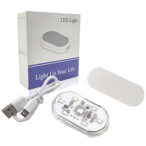 Luz LED Interior para Auto con Sensor Táctil, Decorativa, Colorida, para Mapa, Lectura, Pies, Maletero, Techo, Recargable por USB - Product Image 2