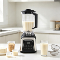 Mixeur Commercial Intelligent Électrique 8-en-1 avec Écran Tactile Couleur, Personnalisation OEM/ODM, pour Smoothies et Jus Glacés