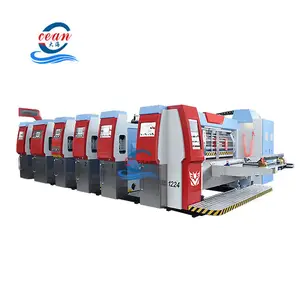 Corrugated Box Machine Automatic Printing Slotting Die Cutting Machinery