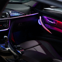 Nueva Actualización de Luz Ambiental ZYCELA F30 F36 12V para Serie 3/4 Gran Coupé, Accesorios LED Interiores Dinámicos de 64 Colores