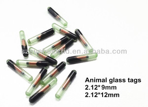 Sunbestrfid-كبسولة زجاجية, كبسولات زجاجية مزروعة rfid Iso11784 رقاقة Microchip Em4305 علامة زجاجية للحيوانات 2.12x12 - Product Image 2