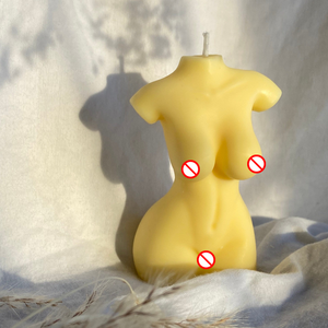 Özel etiket aromaterapi kokulu çıplak kadın Torso çıplak kadın vücut şekilli mumlar - Product Image 6