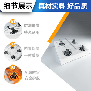 Panneau d'isolation intégré Yuxing en mousse EPS 1200x600mm pour système d'isolation des murs extérieurs - Product Image 2
