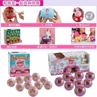 3 stili 5 pz/set Capsule Gashapon giocattoli ragazze divertenti regali per bambole bambini peluche animale cieco scatola figura collezione modello giocattoli regalo