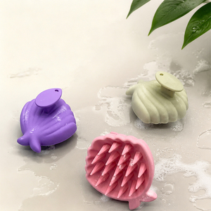 Brosse de lavage capillaire en silicone LEDUN, brosse de massage pour le cuir chevelu, nettoyage anti-démangeaisons pour hommes et femmes - Product Image 1